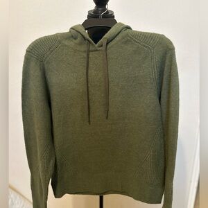Witty Fox Women's Textured Hoodie Sweater. Green. Size Small. NWOT‎